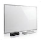 Quadro Branco Lousa de Parede 90x60cm Moldura Alumínio Com Apagador Pequeno EVA Preto