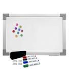 Quadro Branco Magnetico 60x40 Acompanha 4 canetas e apagador Quadro Branco Magnetico 60x40 Acompanha 4 canetas e apagador