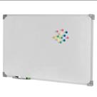Quadro Branco Magnético 90x60 Kit Com Apagador, Marcador, Bottons e Cantoneiras