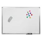 Quadro Branco Magnético Office 120x90 cm Aço Alumínio