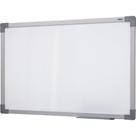 Quadro Branco Moldura Alumínio 80X60CM UV SOFT Pacote com 2 Unidades