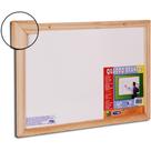 Quadro Branco Moldura de Madeira 80X60CM Standard