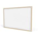 Quadro Branco Moldura Madeira 060X040Cm Neo