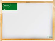 Quadro Branco Souza Standard Moldura Madeira 50x40cm