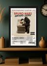 Quadro Bruno Mars Unorthodox Jukebox (Light) Com Vidro Tamanho:21cm x 30cm (A4)