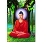 Quadro Buda no Lago de Parede 29cm