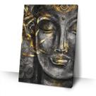Quadro Buda Ouro e Prata 40x60 Decorativo Sala Quarto Parede Quadro Buda Ouro e Prata 40x60 Decorativo Sala Quarto Parede