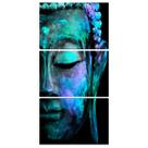 Quadro Budismo Decorativo para Sala Buda Azul Parede Moderno Quadro Budismo Decorativo para Sala Buda Azul Parede Moderno
