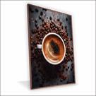 Quadro Café Canvas Com Vidro