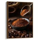 Quadro Café das Texturas e Aromas Envolventes Quadro Café das Texturas e Aromas Envolventes