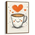 Quadro Café dos Sorrisos e Amores Quentes