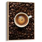 Quadro Café em Grãos de Pureza Saborosa