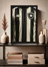 Quadro Camisa Botafogo 2020 Com Vidro e Moldura Preta Tamanho:21cm x 30cm (A4) Quadro Camisa Botafogo 2020 Com Vidro e Moldura Preta Tamanho:21cm x 30cm (A4)