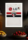 Quadro Camisa São Paulo FC 2005 Com Vidro e Moldura Branca Tamanho:21cm x 30cm (A4) Quadro Camisa São Paulo FC 2005 Com Vidro e Moldura Branca Tamanho:21cm x 30cm (A4)
