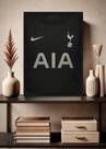 Quadro Camisa Tottenham 2025-26 Com Vidro e Moldura Preta Tamanho:21cm x 30cm (A4) Quadro Camisa Tottenham 2025-26 Com Vidro e Moldura Preta Tamanho:21cm x 30cm (A4)