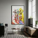 Quadro Candomblé Orixás Mulheres Reunidas - 70x50cm