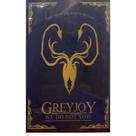 Quadro Canva Game of Thrones/Casa Greyjoy/Brasão/Lema: We do not sow (Nós não semeamos)/Literatura/Série