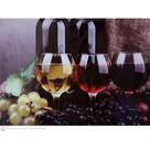 Quadro Canva Taças de Vinho Diversos/Bebida Quadro Canva Taças de Vinho Diversos/Bebida