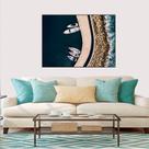 Quadro Canvas Barcos na Costa 50x70