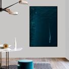 Quadro Canvas Barcos no Rio 1,20x90