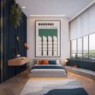 Quadro Canvas Bauhaus Architectural 60x40cm Mold Branca Quadro Canvas Bauhaus Architectural 60x40cm Mold Branca
