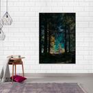 Quadro Canvas Floresta 70x50