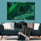 Quadro Canvas Folhas Grandes 60x90
