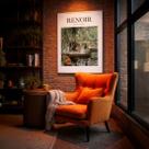 Quadro Canvas Golden Hour 70x50cm Mold Branca