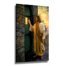 Quadro Canvas Jesus Bate A Sua Porta Fé Religião 60x40 Cm