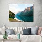 Quadro Canvas Rio Nas Montanhas 50x70
