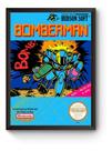 Quadro Capa Bomber Man Nintendinho Poster Moldurado