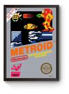 Quadro Capa Game Metroid Nintendinho Poster Moldurado Quadro Capa Game Metroid Nintendinho Poster Moldurado