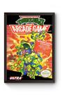 Quadro Capa Tartarugas Ninja 2 Nintendinho Poster