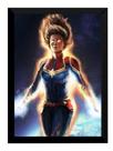Quadro Capitã Marvel Vingadores Ultimato Arte Moldurada 2019 Quadro Capitã Marvel Vingadores Ultimato Arte Moldurada 2019