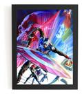 Quadro Capitão America Hq Arte De Alex Ross