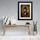 Quadro Capivara Vintage- 60x48cm