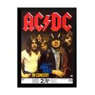Quadro Cartaz Show Ac Dc E Judas Priest 1979 42x29cm