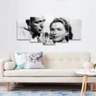 Quadro Casablanca Filme Antigo Preto e Branco Mosaico Quadro Casablanca Filme Antigo Preto e Branco Mosaico