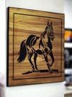 Quadro cavalo mdf