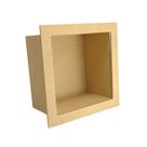Quadro Cenário Com Vidro Decoração 25x25x15 Mdf Madeira Quadro Cenário Com Vidro Decoração 25x25x15 Mdf Madeira