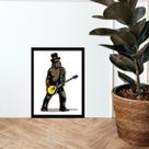 Quadro Chewbacca Rock 33x24cm - com vidro