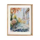Quadro City Paris Bicicleta 40X50 Quadro City Paris Bicicleta 40X50