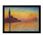 Quadro Claude Monet San Giorgio Maggiore At Dusk 42x29cm