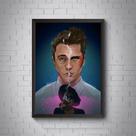 Quadro Clube Da Luta Fight Club Arte Moldura 42x29cm Quadro Clube Da Luta Fight Club Arte Moldura 42x29cm