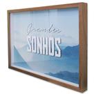 Quadro Cofre Porta Objetos Grandes Sonhos