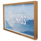 Quadro Cofre Porta Objetos Grandes Sonhos