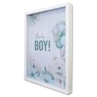 Quadro Cofre Porta Objetos Maternidade Baby Boy