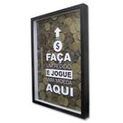 Quadro Cofre Porta Objetos Moedas Faça seu Pedido