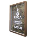 Quadro Cofre Porta Objetos Moedas Faça seu Pedido