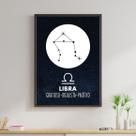 Quadro Coleção Signos - Libra 60x40cm